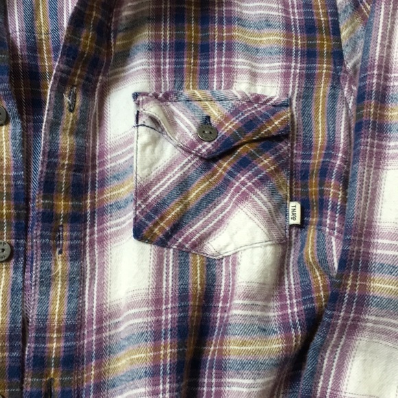 TNA flannel button up - Picture 4 of 6